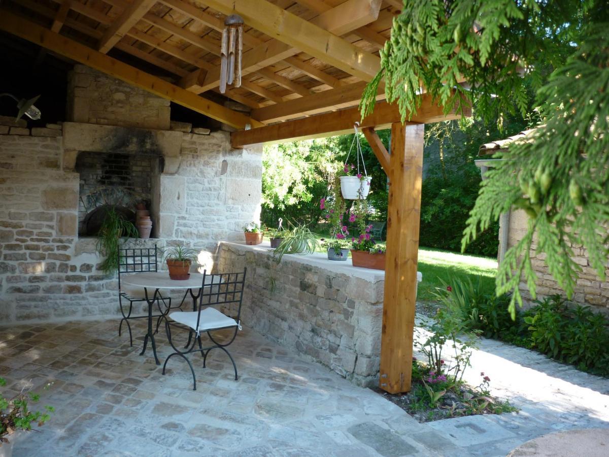 Le Logis De Faugerit Bed and Breakfast Frontenay-Rohan-Rohan Exteriör bild